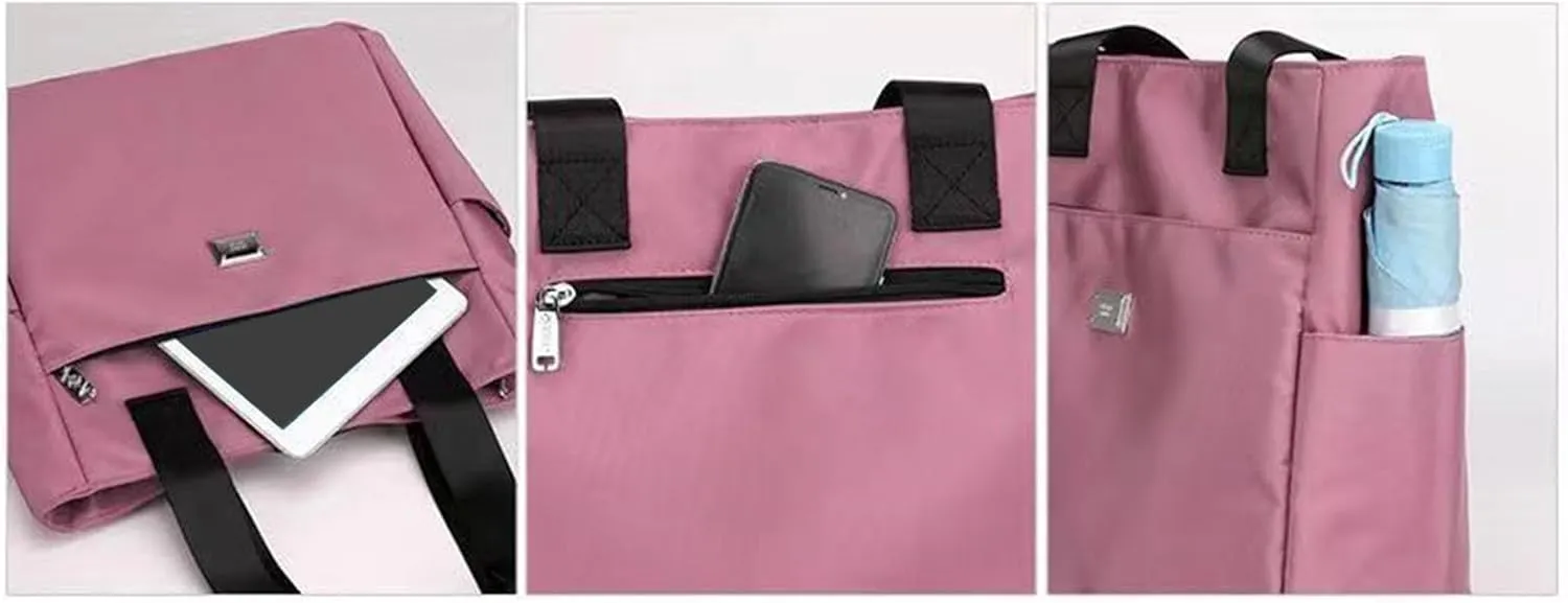 2025 Fashion Women Tote Shoulder Bag, Multi Pockets, Large Capacity, Nylon Shoulder Bag, Beach Bags Crossbody Bags
