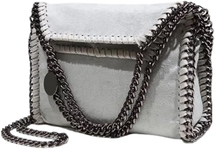 2025 Trendy Advanced Chain Bag Medium Single Shoulder Diagonal Cross Women's Bag European and American Fashion