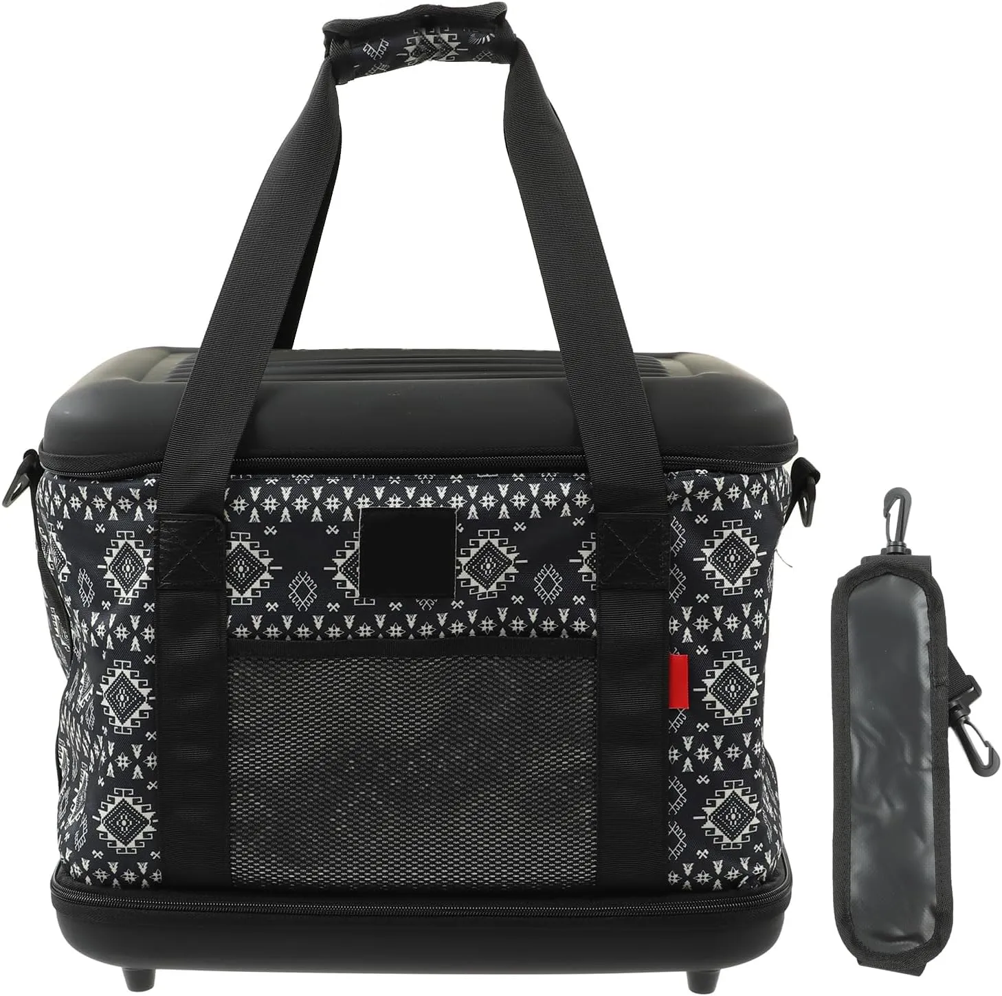 40L Outdoor Camping Storage Bag，Multifunctional Portable Picnic Bag，Length Shoulder Strap，Cooker Storage Duffle Bag for Travel Back Hanging Webbing，Strong Upper and Lower Sides