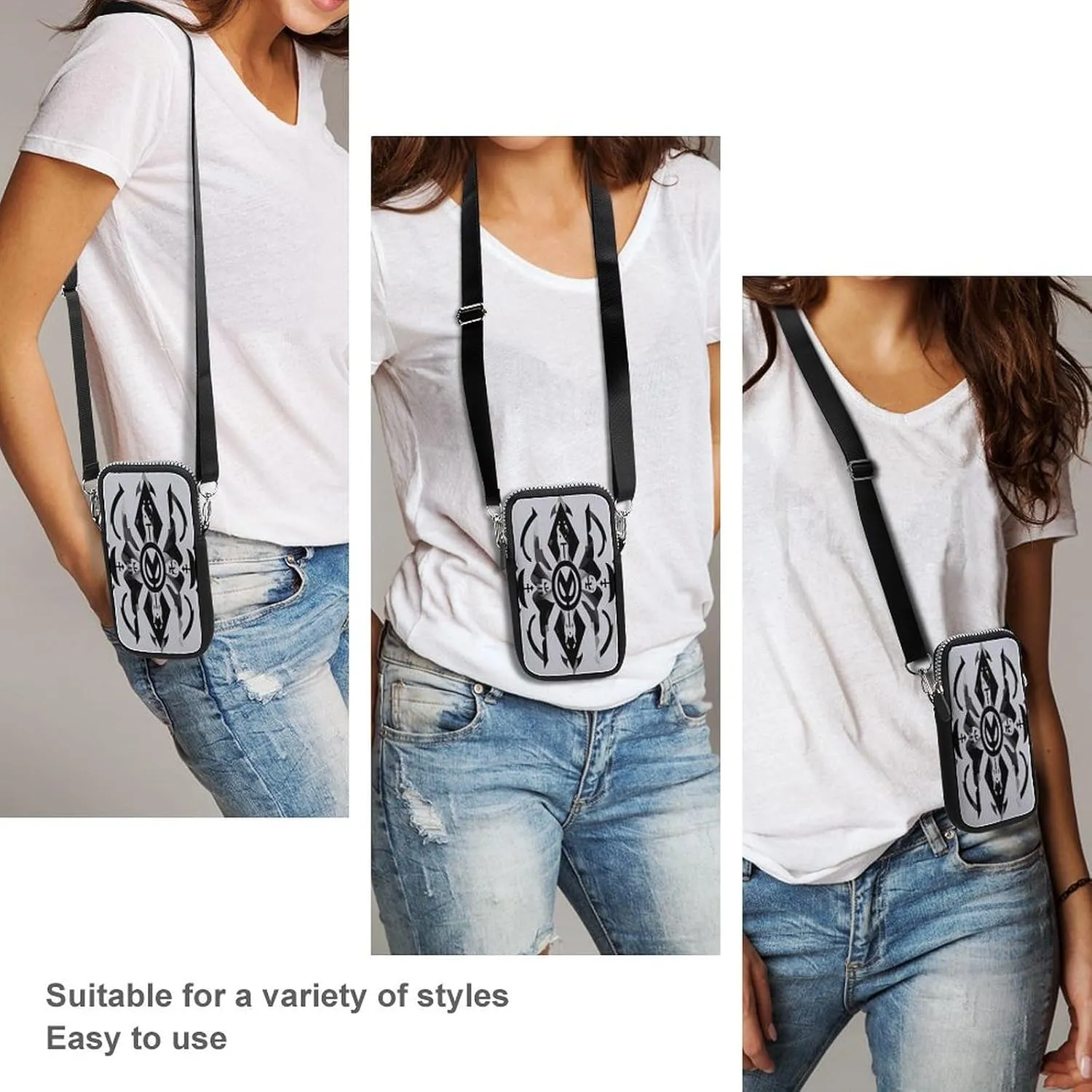 A Dog Small Crossbody Bag for Women,Lightweight Mini Shoulder Bag Wallet Cell Phone Purse For Running,Travel,Commuting
