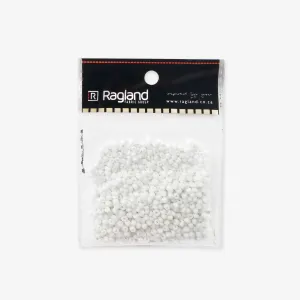 African Beads Size 6 20g White