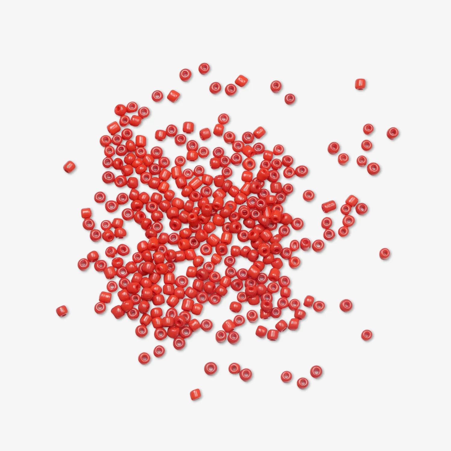African Beads Size 8 20g Red