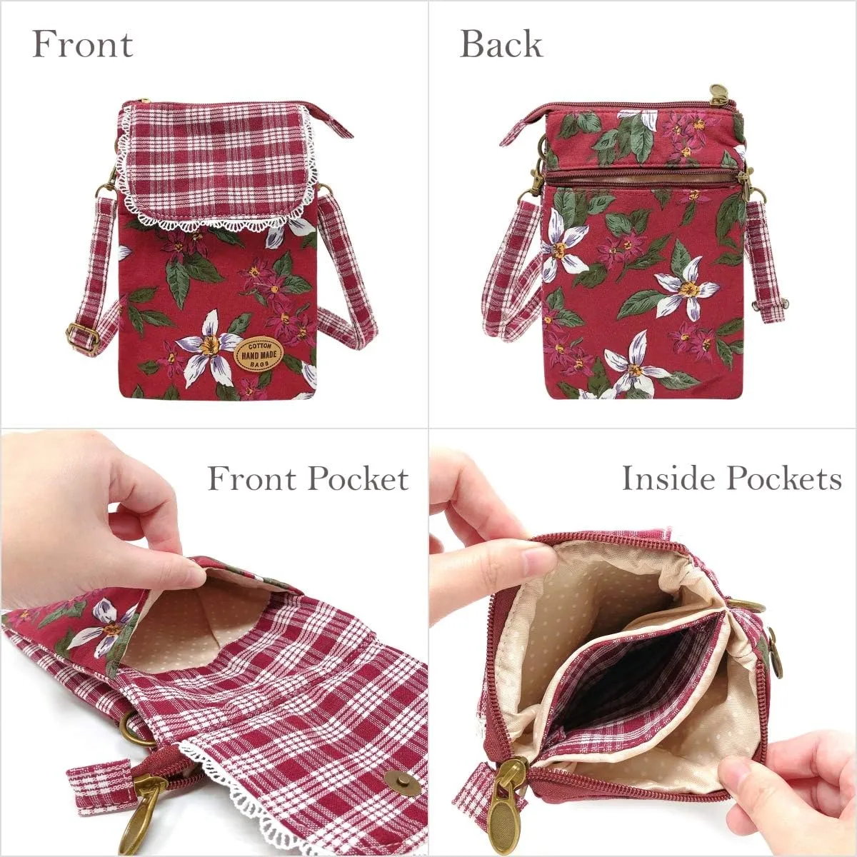 allydrew Mini Crossbody Cell Phone Bag