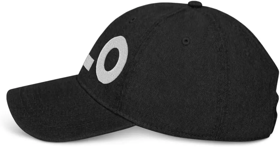 ALO Airport Hat (Embroidered Denim Cap) Flying to Waterloo Airport Gift