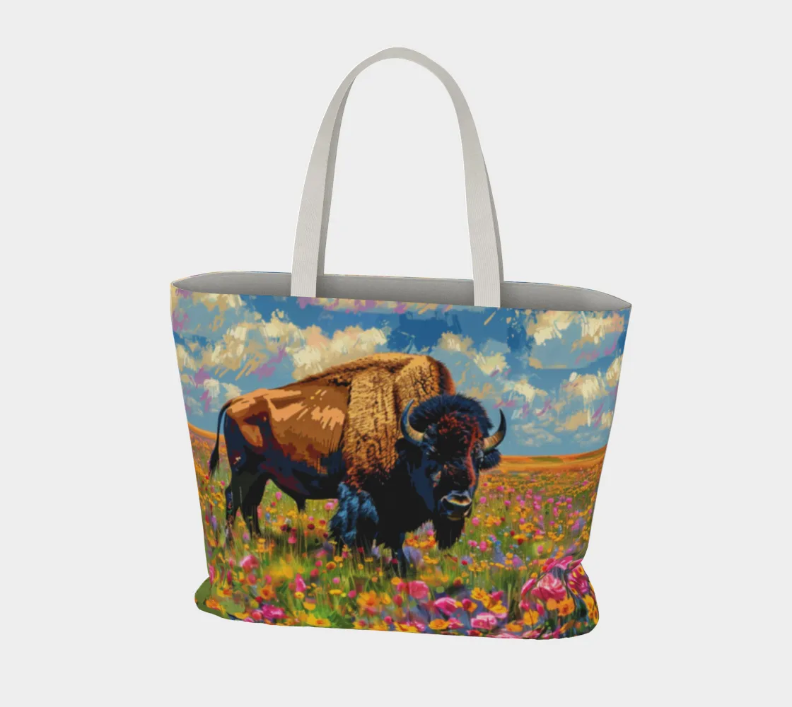 Am. Bison 2NW Large Tote