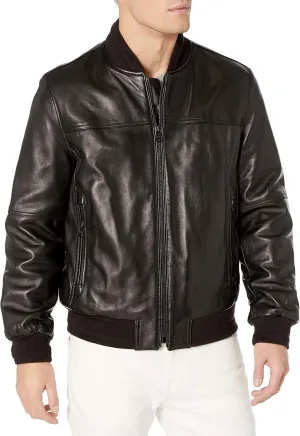 Andrew Marc Men's Leather Jacket