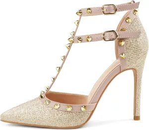 Ankle Strap Heels for Women Stilettos Pumps