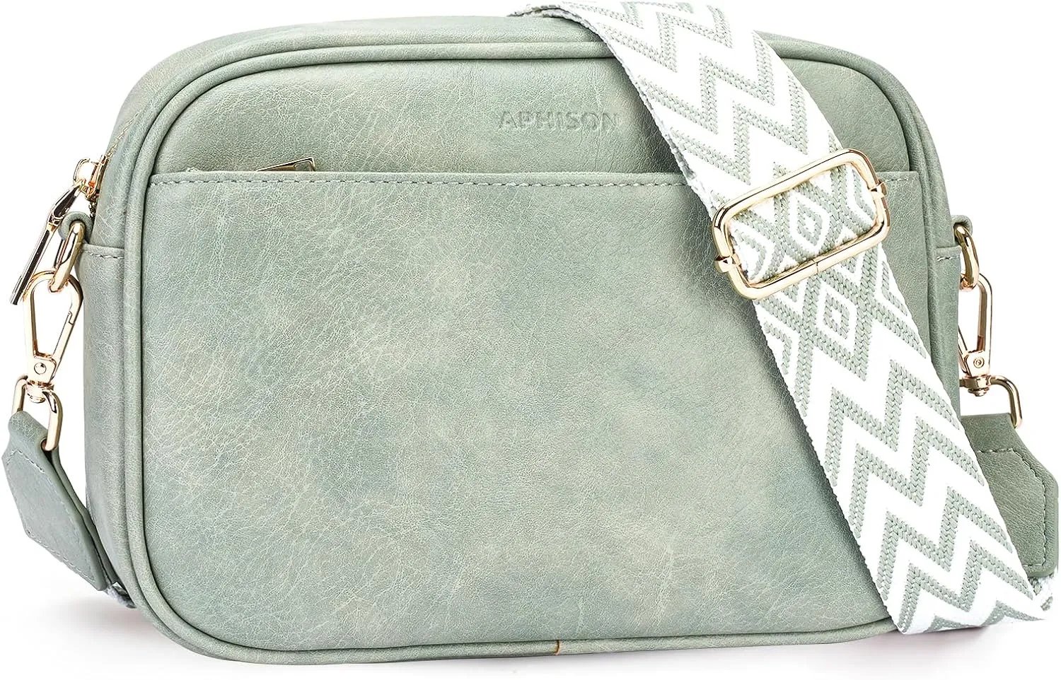 APHISON Quilted Crossbody Bags for Women Trendy,Vegan Leather Small Purses Shoulder Handbags with Adjustable Wide Strap