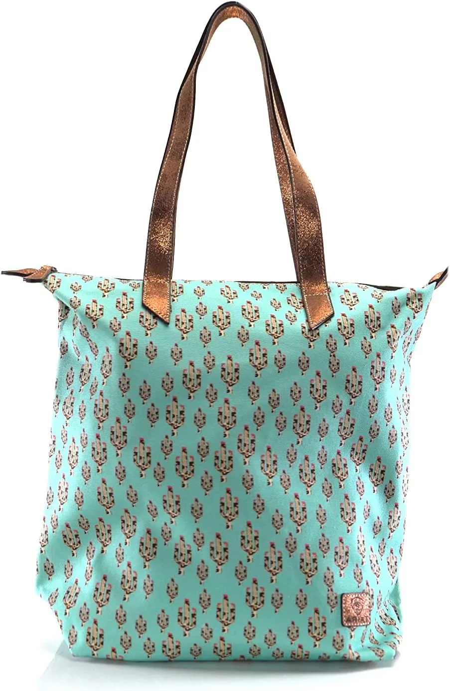ARIAT Cactus Cruiser Tote Turquoise One Size