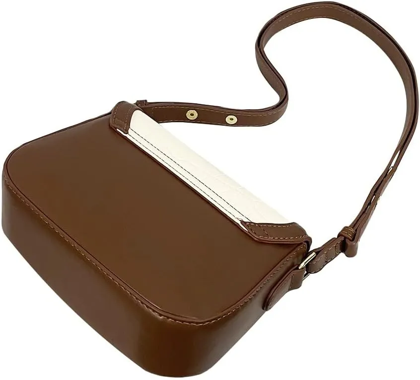 AWST Int'l Snaffle Bit Shoulder Bag- White