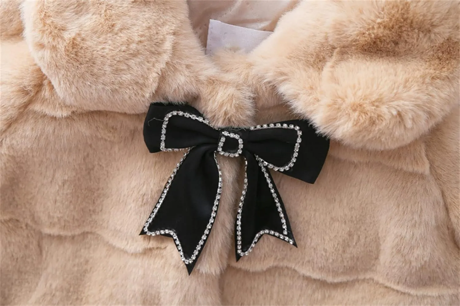 Baby Winter Clothes Kids Furry Cape Cloak Jacket Fleece Cloak Coat Toddler Baby Girl Coats Winter Warm Shawl Poncho
