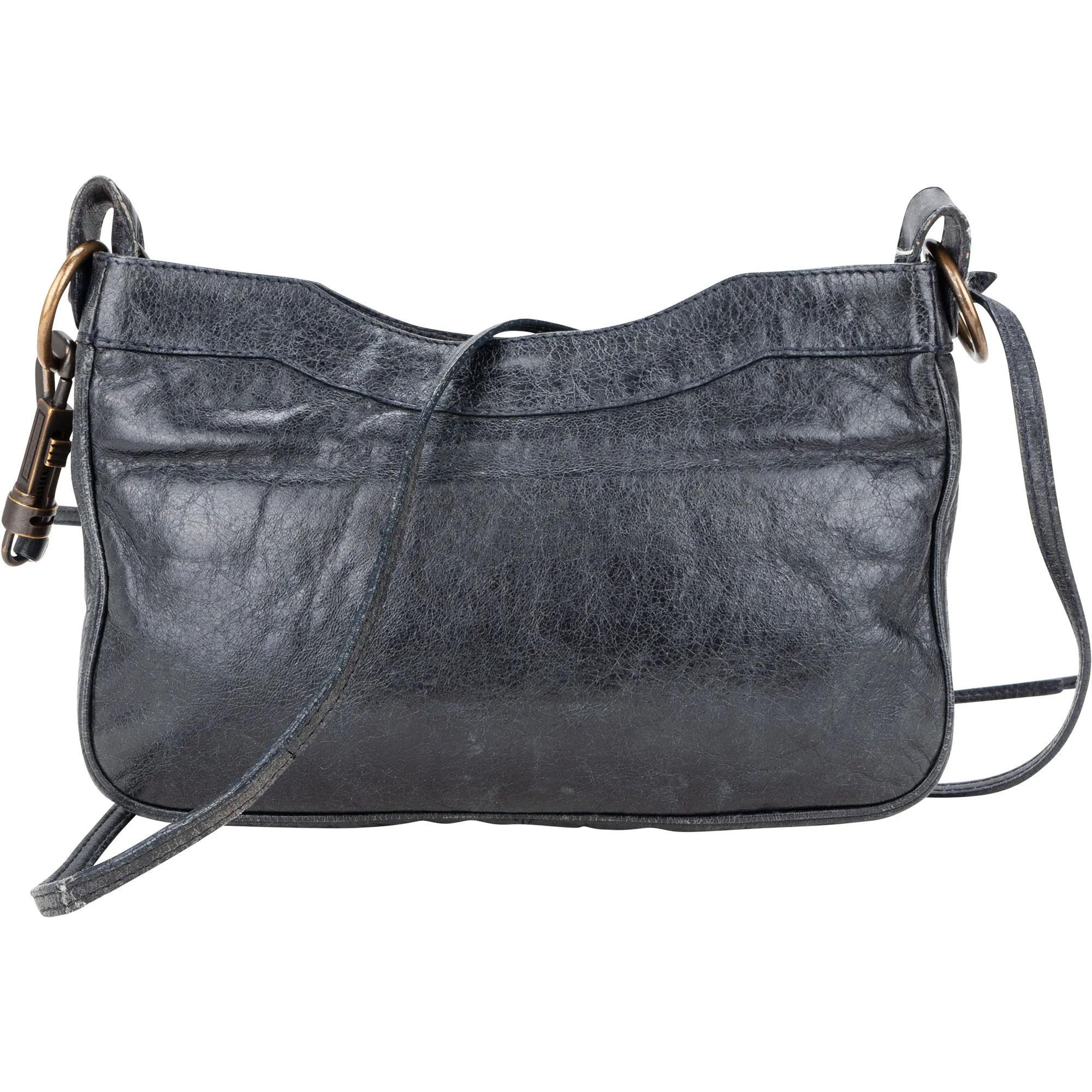 Balenciaga Leather Mini City Crossbody Bag