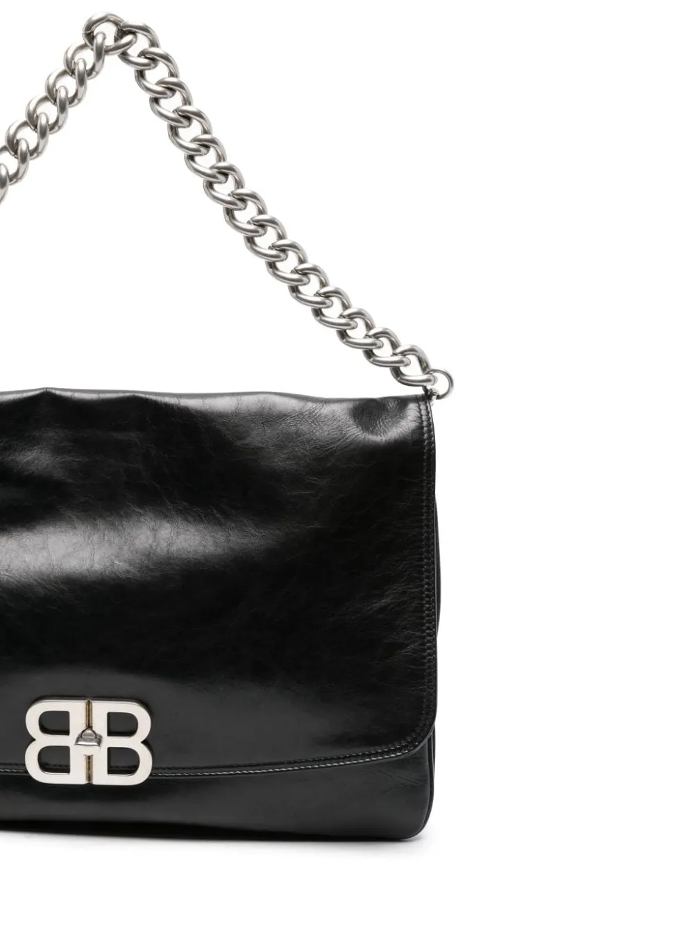 BALENCIAGA Smooth Grain Adjustable Handbag