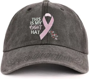 Baseball Cap for Women Men Embroidery Adjustable Washed Distressed Trucker Hat
