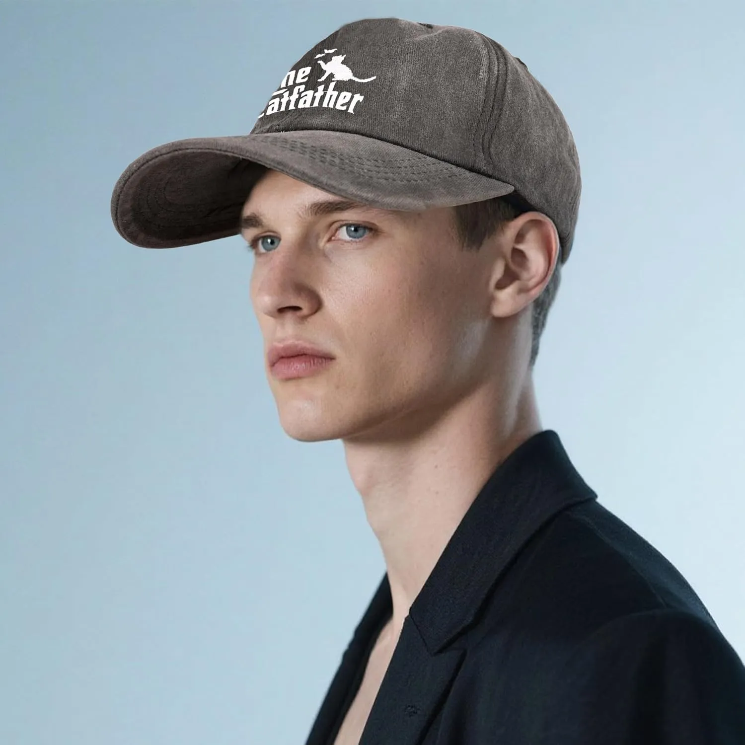 Baseball Cap for Women Men Embroidery Adjustable Washed Distressed Trucker Hat