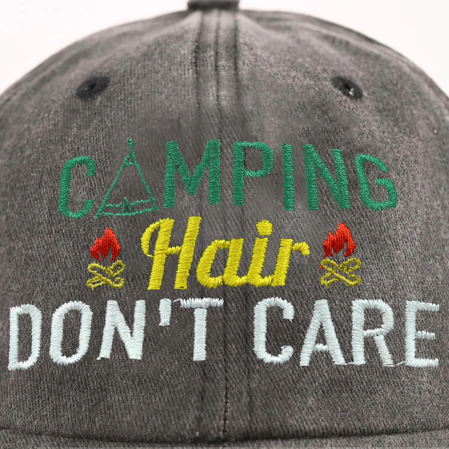 Baseball Cap for Women Men Embroidery Adjustable Washed Distressed Trucker Hat