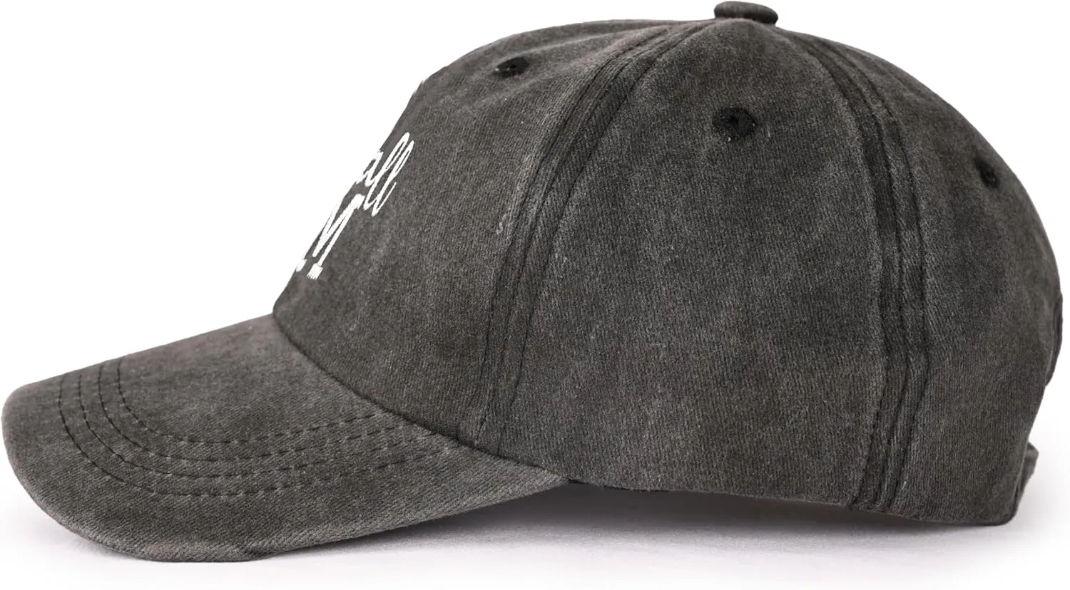 Baseball Cap for Women Men Embroidery Adjustable Washed Distressed Trucker Hat