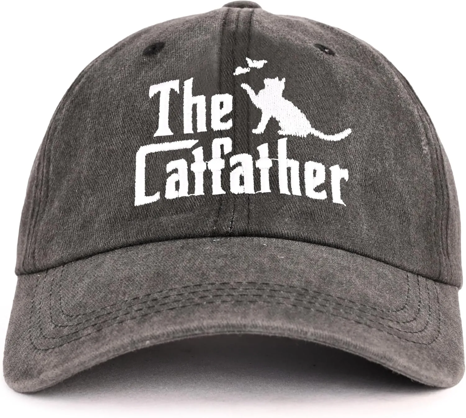 Baseball Cap for Women Men Embroidery Adjustable Washed Distressed Trucker Hat
