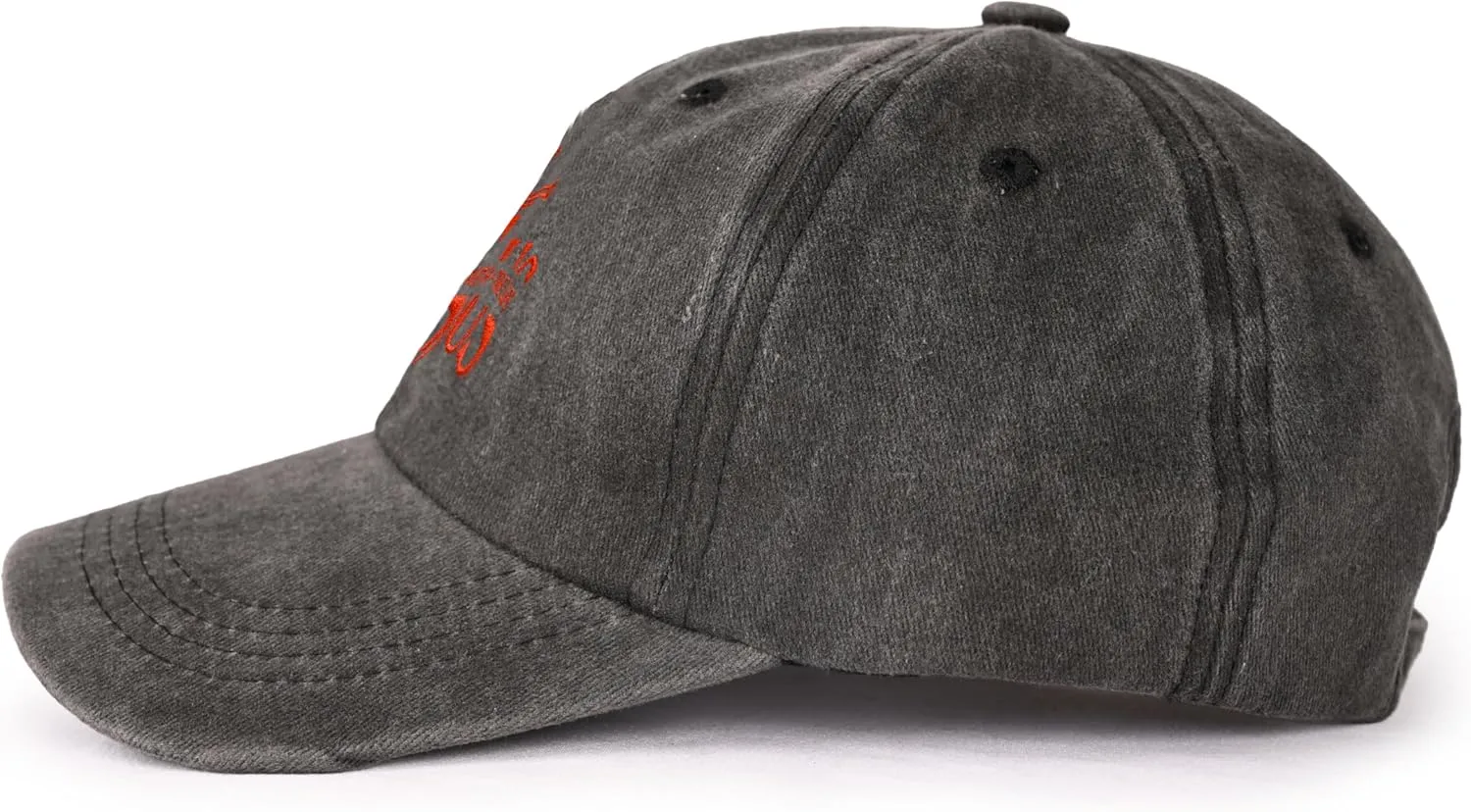 Baseball Cap for Women Men Embroidery Adjustable Washed Distressed Trucker Hat