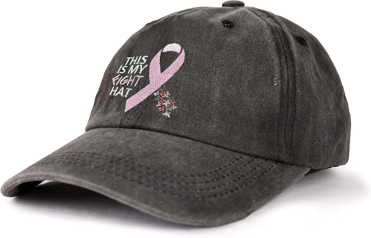 Baseball Cap for Women Men Embroidery Adjustable Washed Distressed Trucker Hat