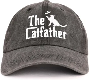 Baseball Cap for Women Men Embroidery Adjustable Washed Distressed Trucker Hat