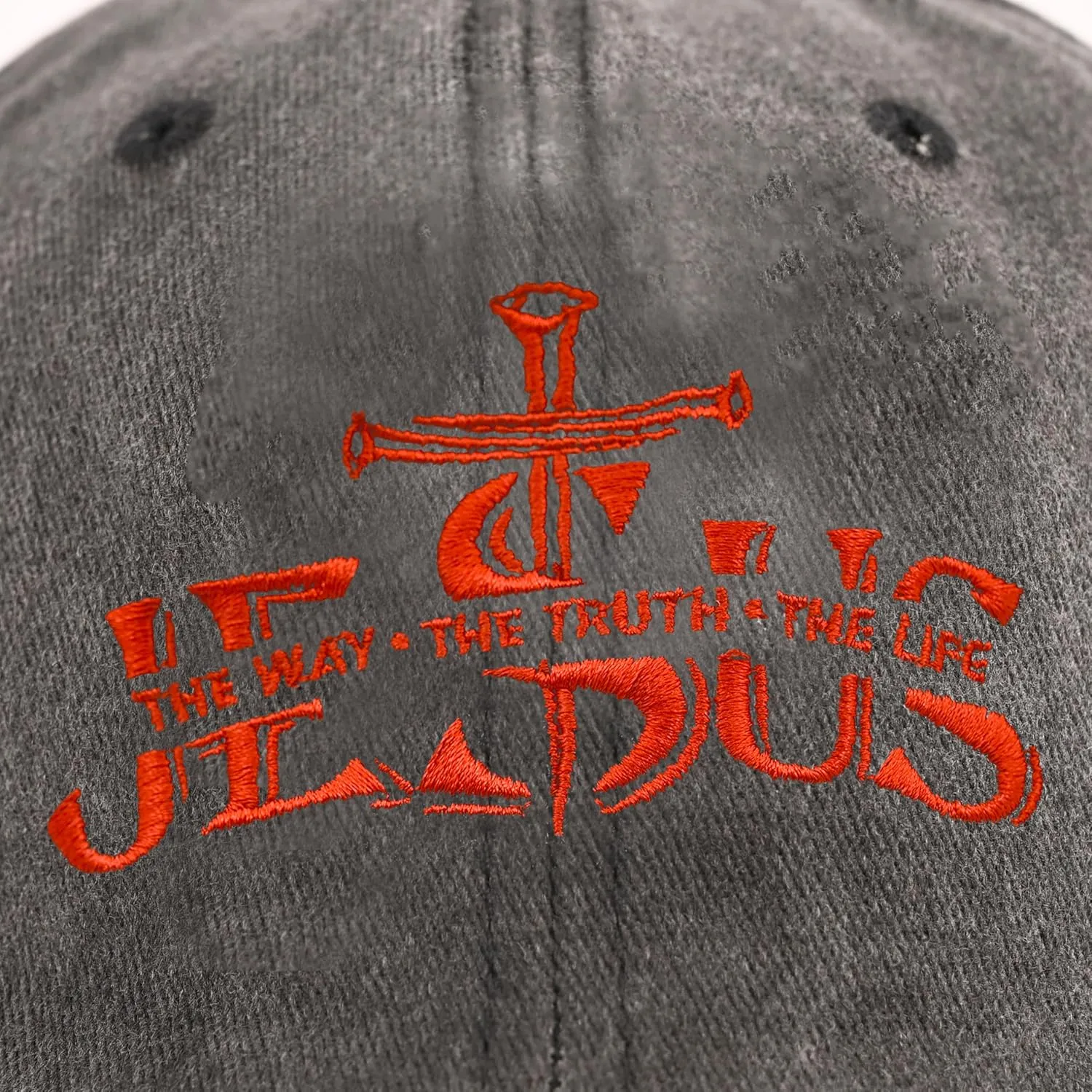 Baseball Cap for Women Men Embroidery Adjustable Washed Distressed Trucker Hat