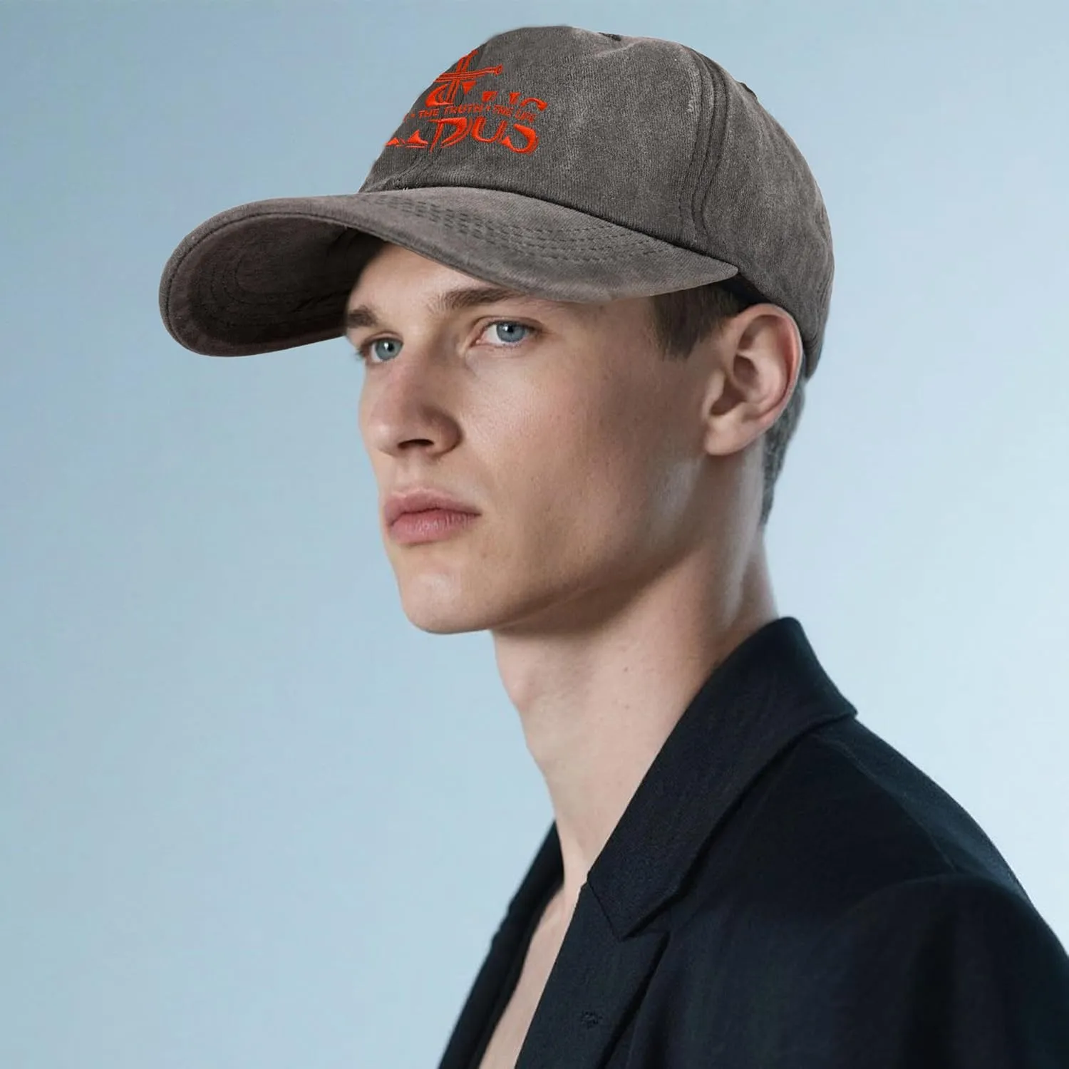 Baseball Cap for Women Men Embroidery Adjustable Washed Distressed Trucker Hat