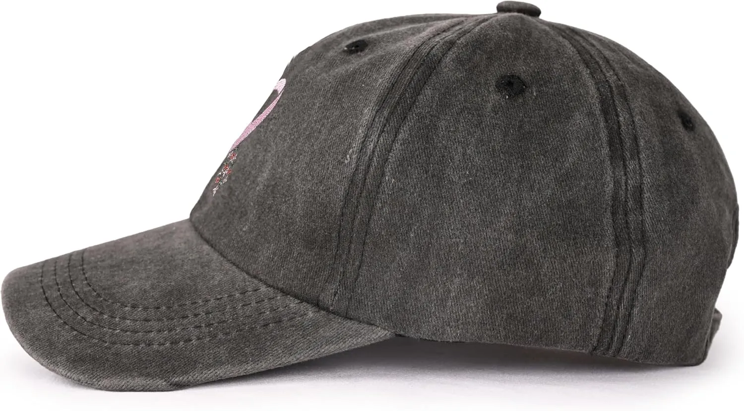 Baseball Cap for Women Men Embroidery Adjustable Washed Distressed Trucker Hat