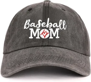 Baseball Cap for Women Men Embroidery Adjustable Washed Distressed Trucker Hat