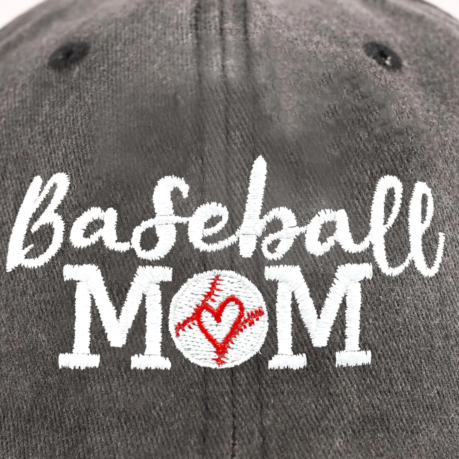 Baseball Cap for Women Men Embroidery Adjustable Washed Distressed Trucker Hat