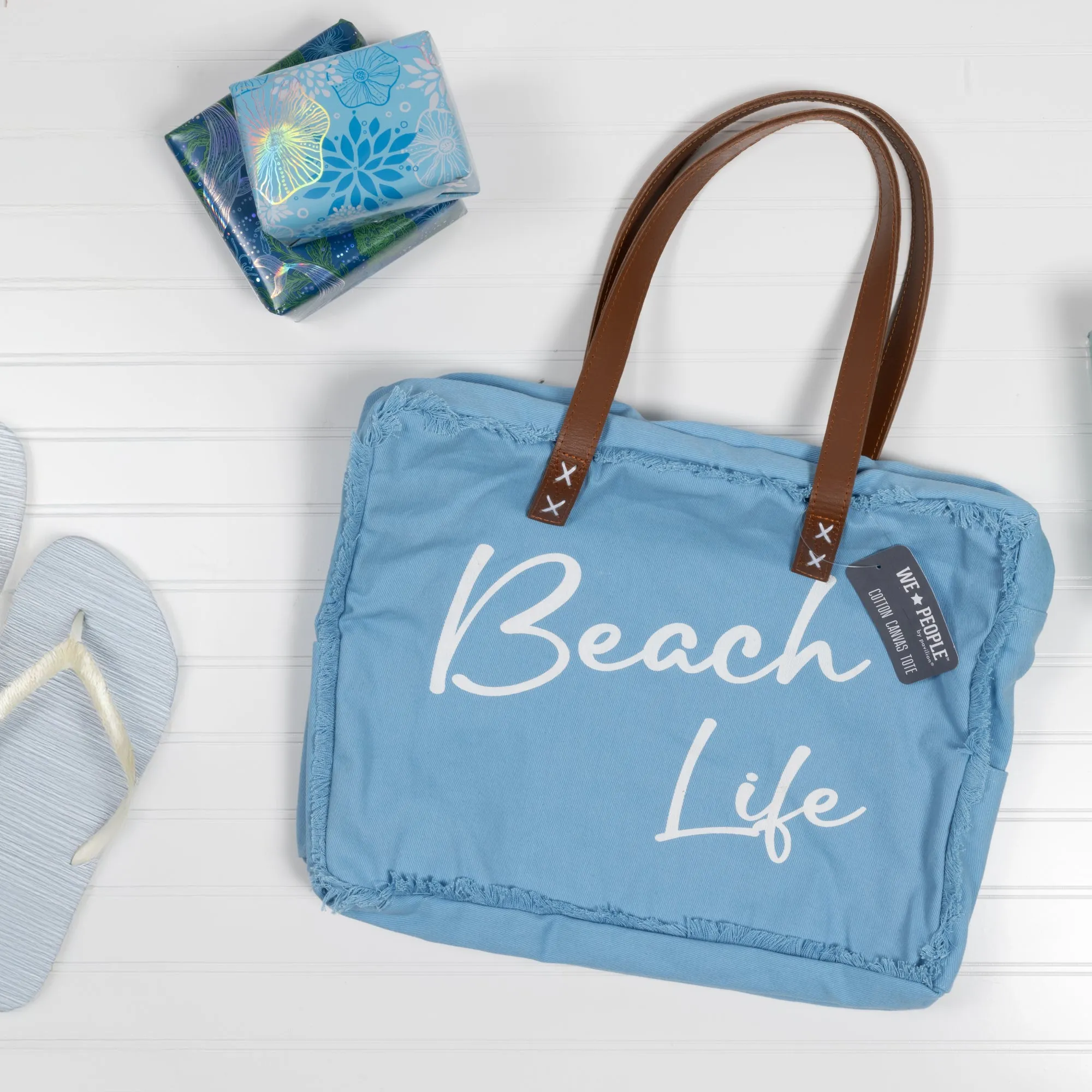 Beach Canvas Tote