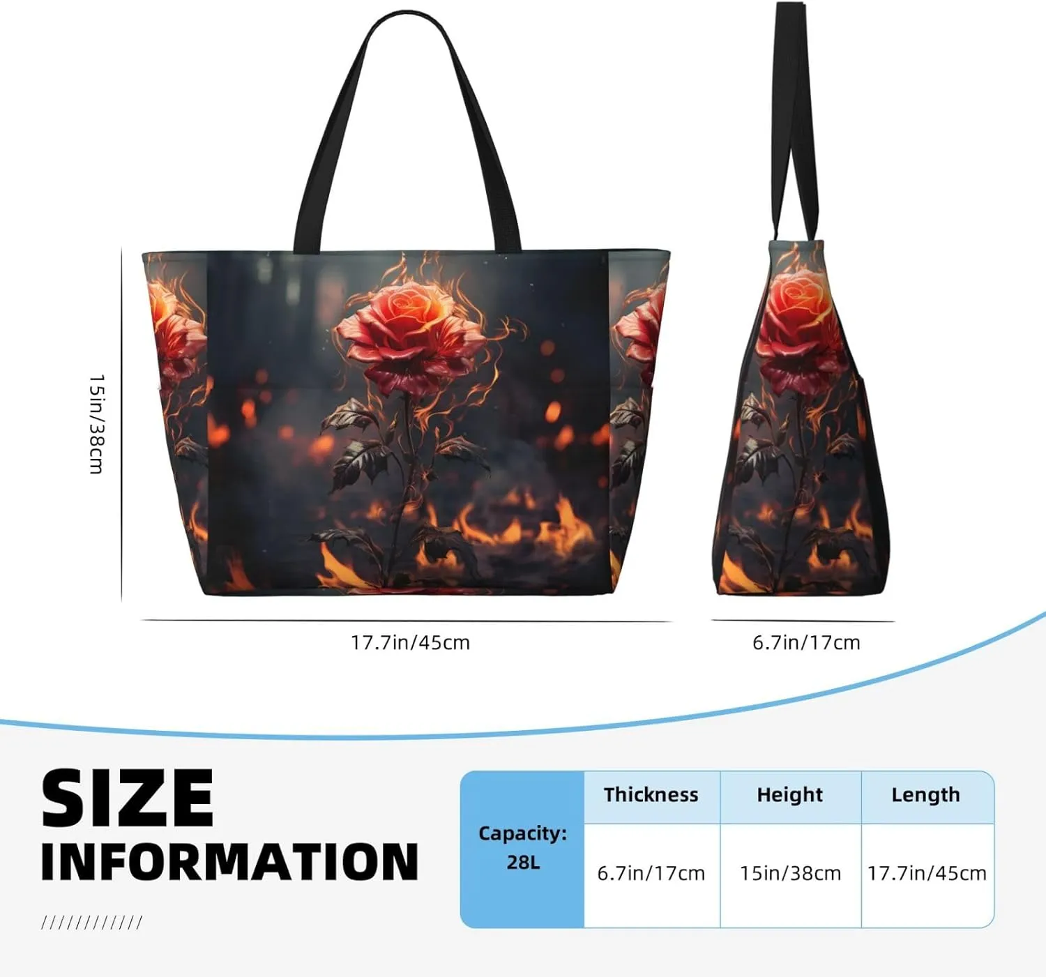 Beach Tote Bag for Women Oversized Travel Weekender Bags Skate boards Waterproof Pool Bag Beach Accessories