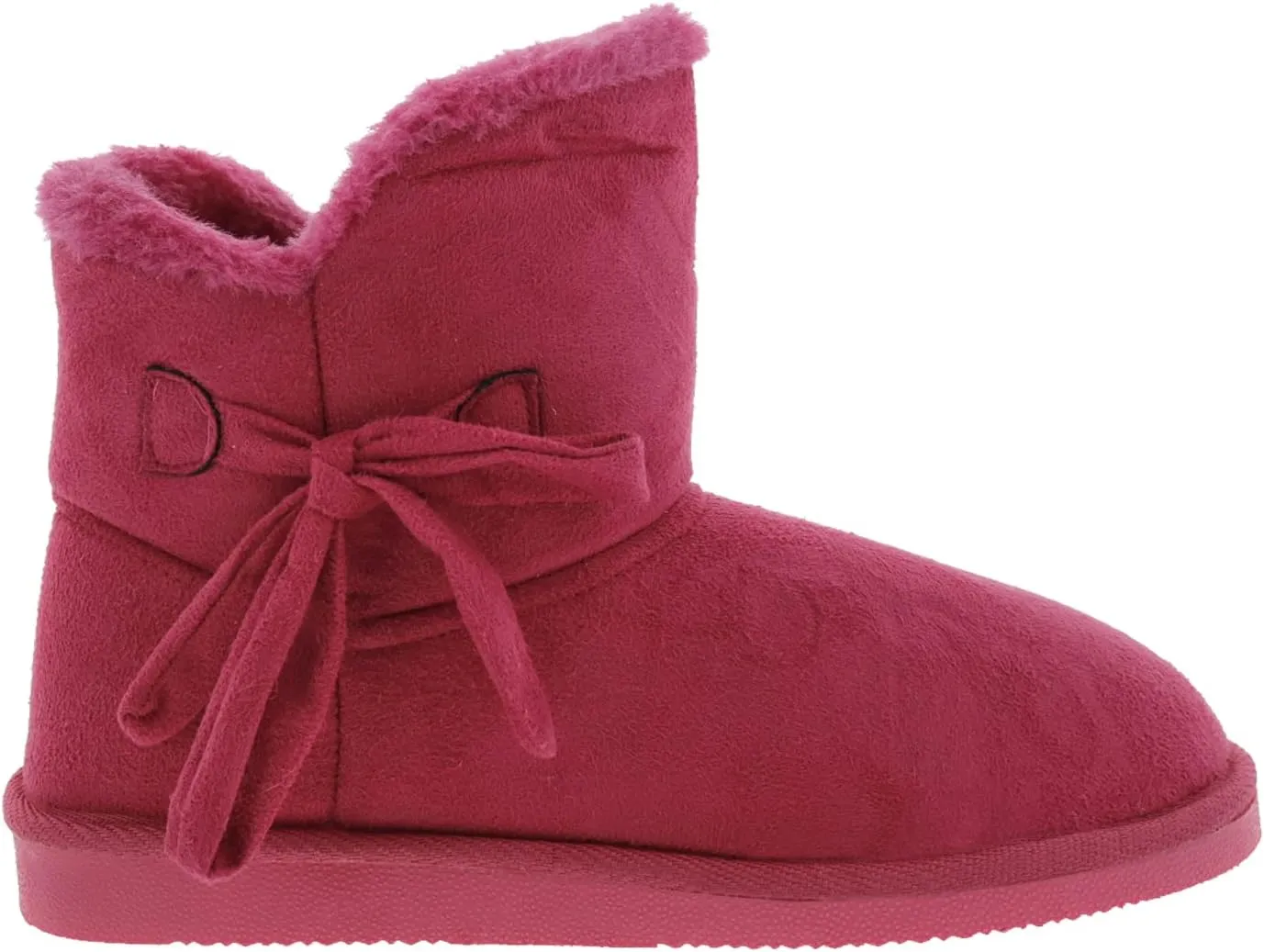 Bellini Ace Women's Short Microsuede Winter Boot With Bow