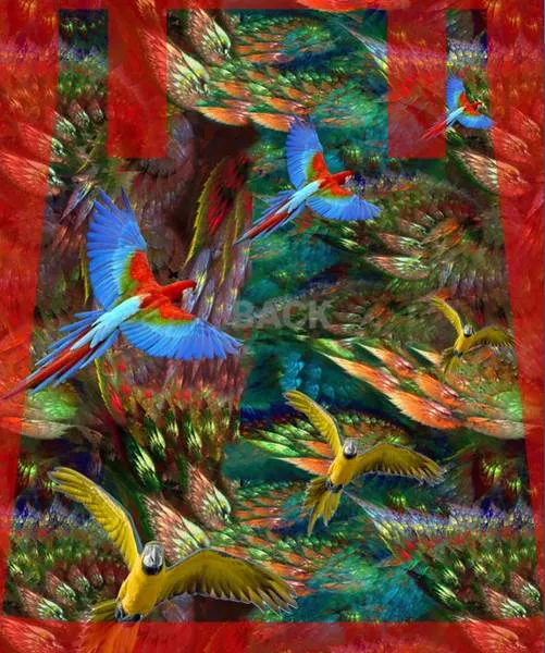 Birds Flickering Tote Bag