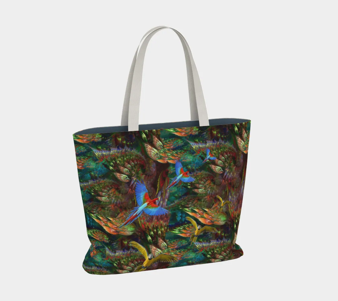 Birds Flickering Tote Bag