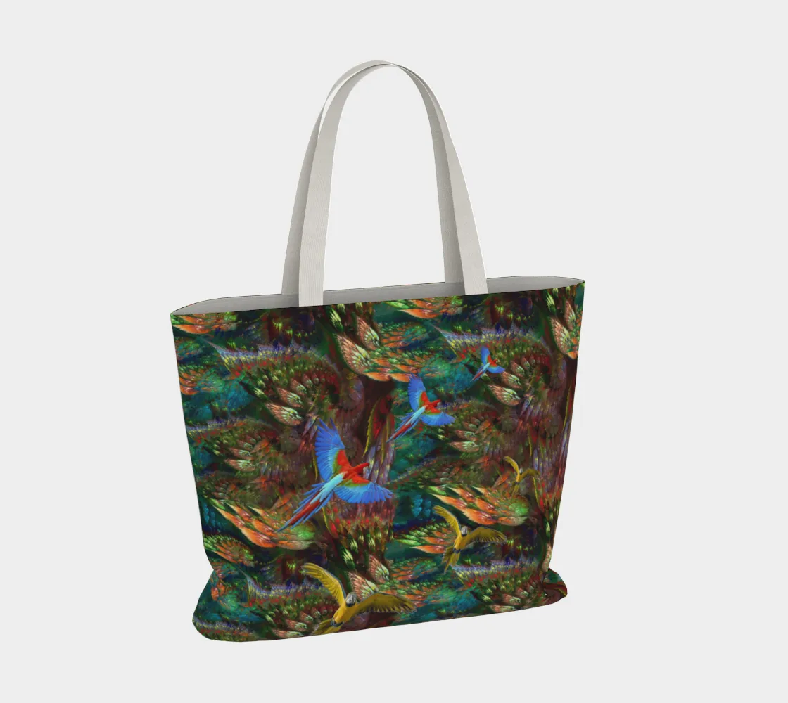 Birds Flickering Tote Bag