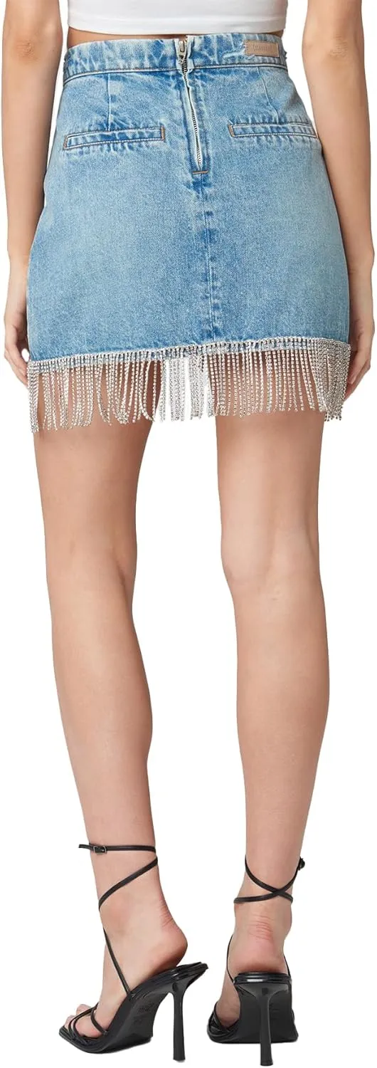 [BLANKNYC] Womens Denim Mini Skirt