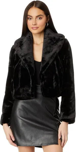 [BLANKNYC] womens Women's Faux Fur Jacket