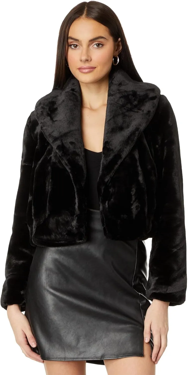 [BLANKNYC] womens Women's Faux Fur Jacket