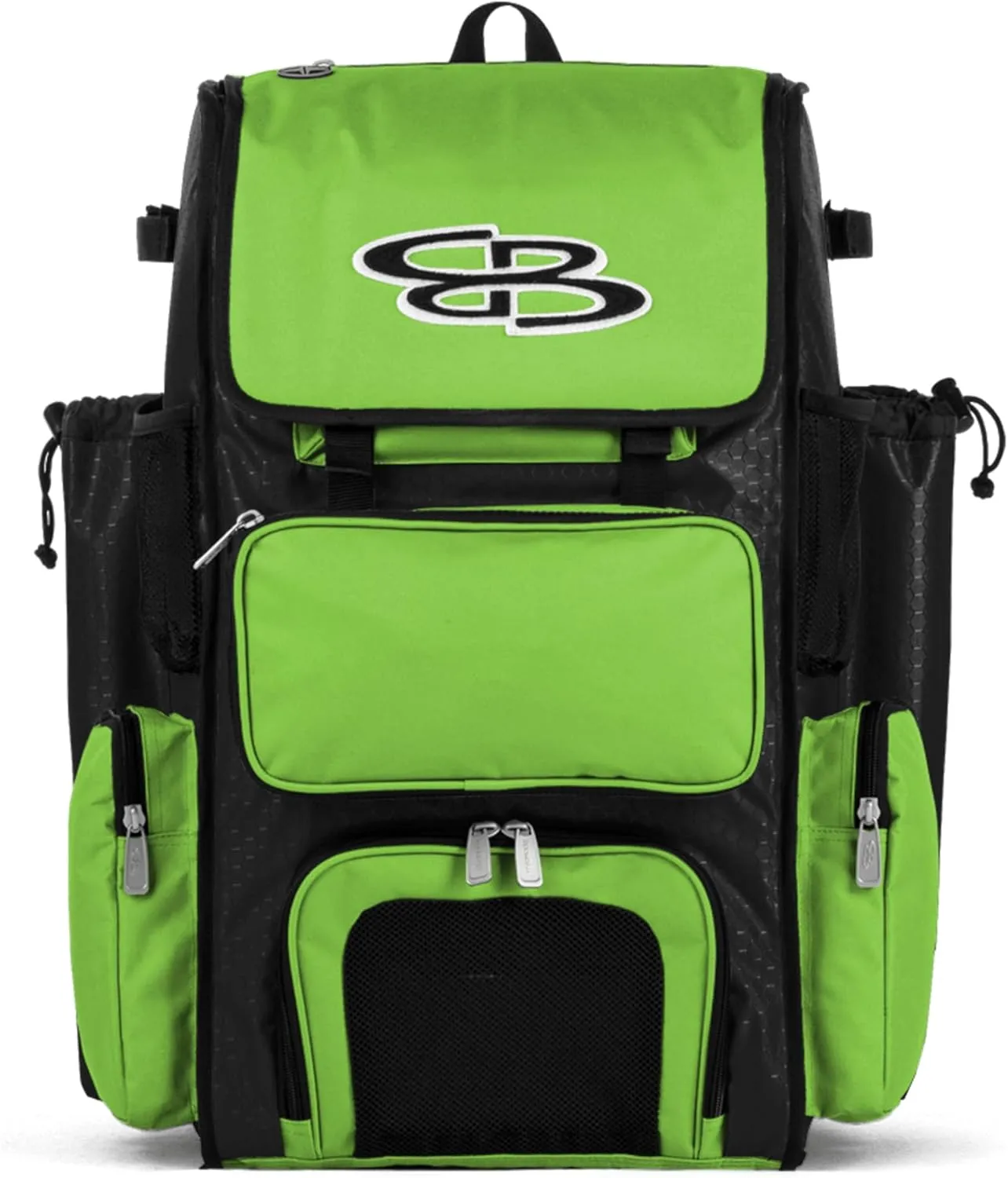 Boombah Superpack Bat Pack -Backpack Version (no wheels) - Holds up to 4 Bats - For Baseball or Softball