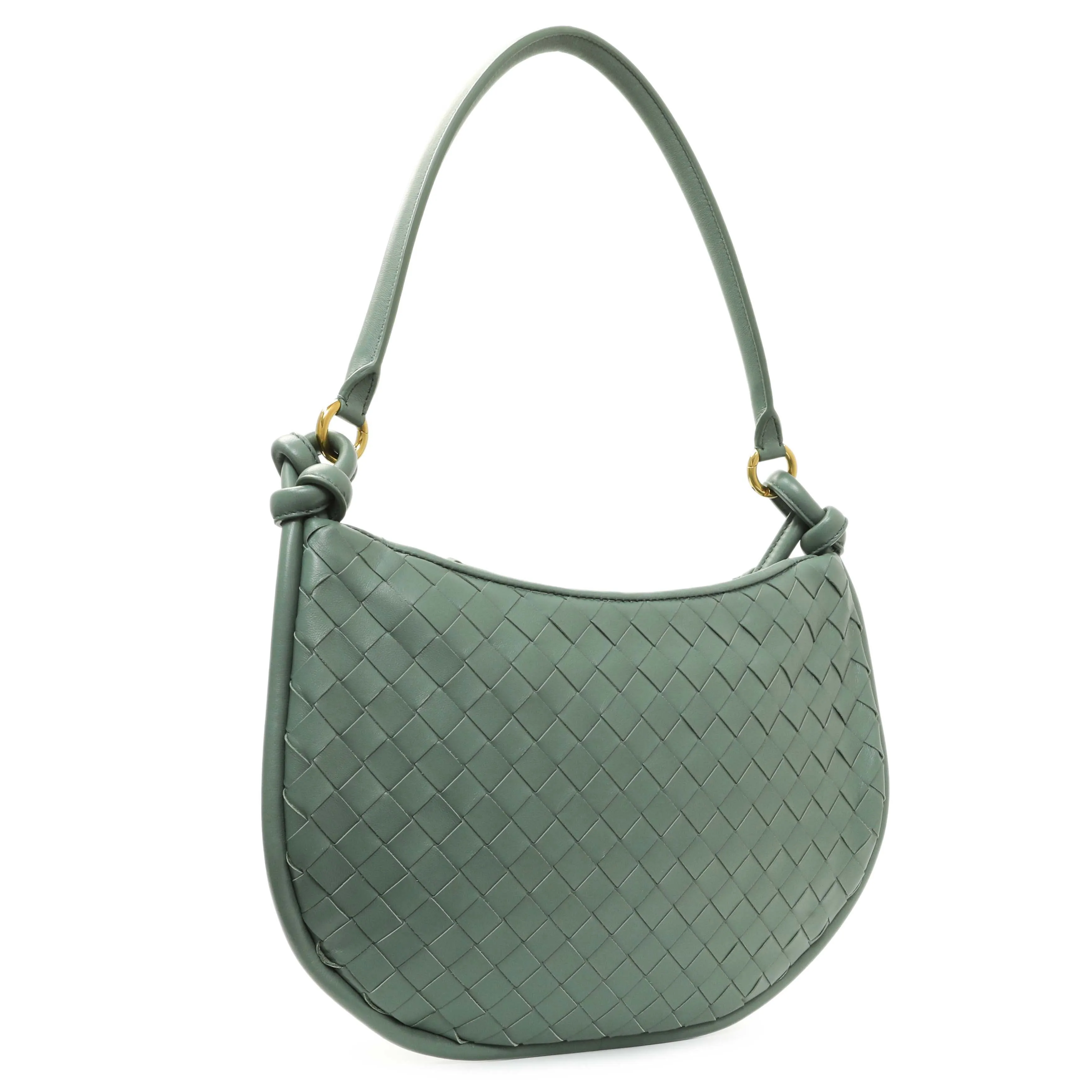 Bottega Veneta Nappa Intrecciato Medium Gemelli Shoulder Bag