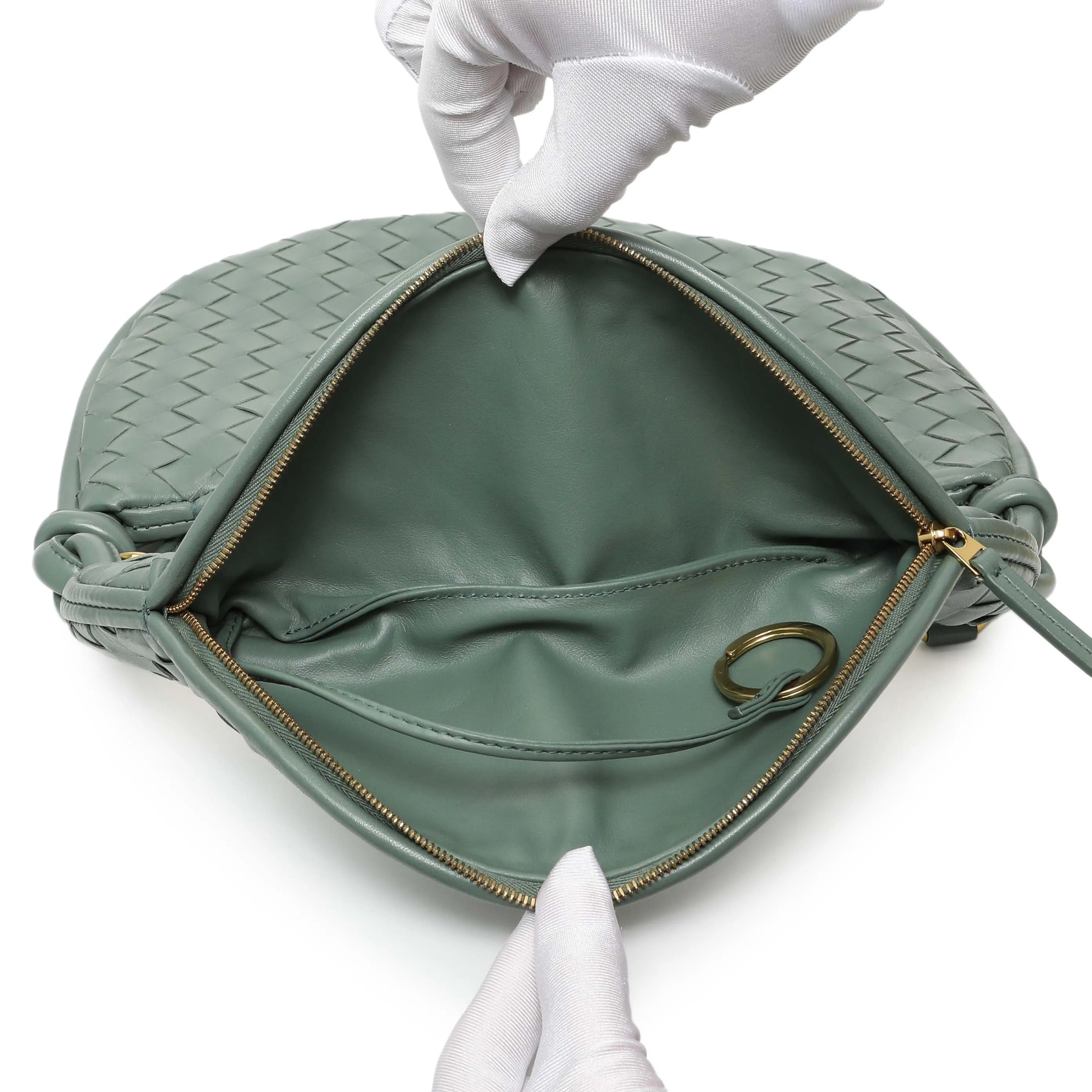 Bottega Veneta Nappa Intrecciato Medium Gemelli Shoulder Bag