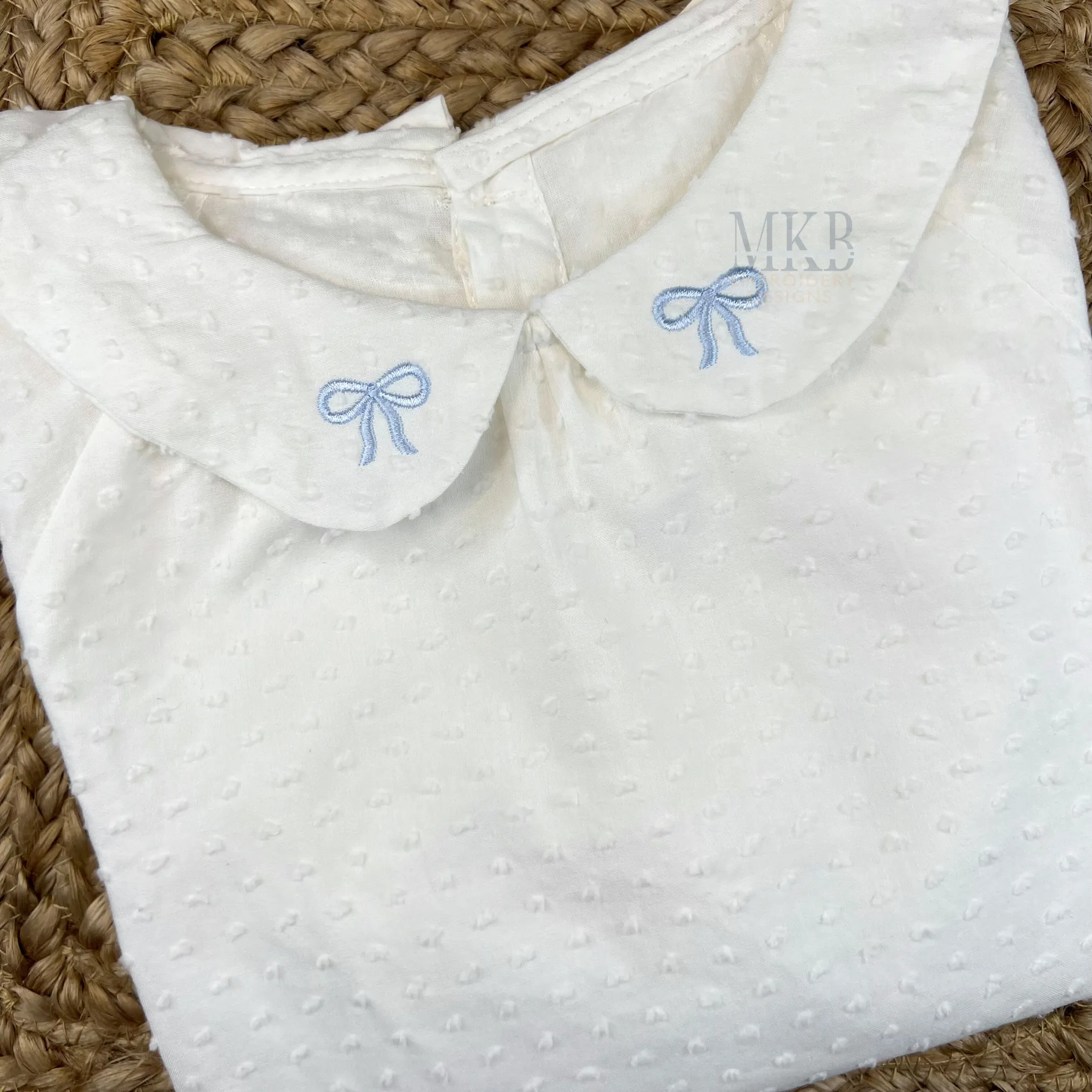Bow Ribbon Mini Machine Embroidery Design File
