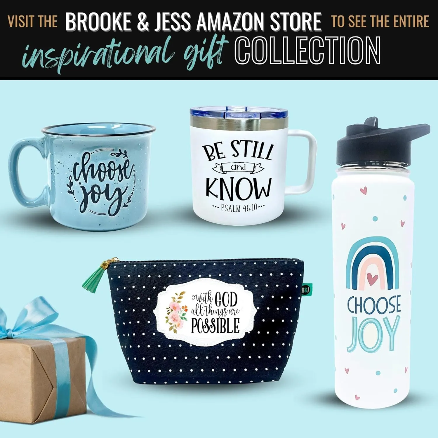 Brooke & Jess Designs Church Bags for Women - Bible Tote Bags for Women, Large Tote Bag for Womens with Zipper
