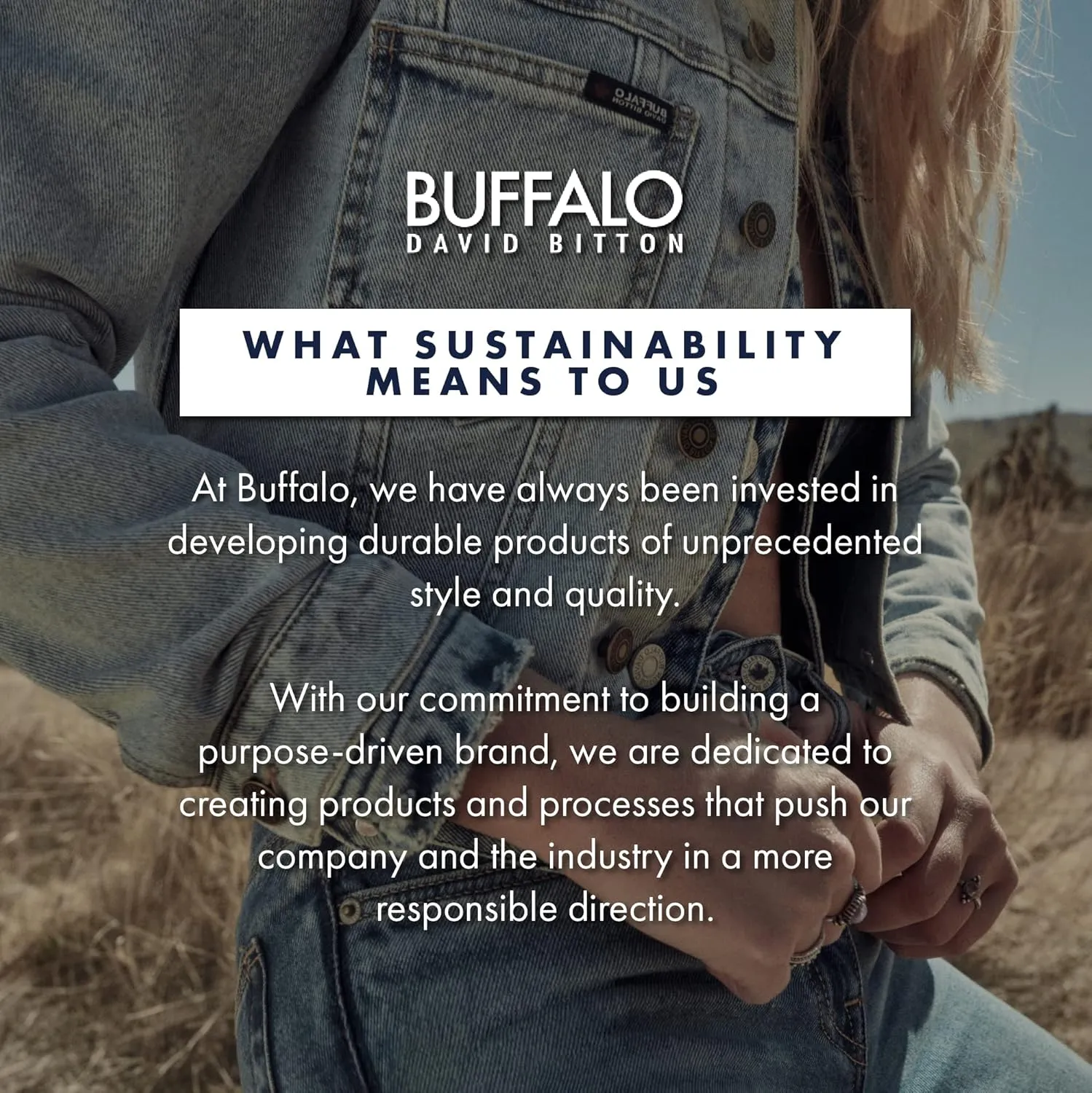 Buffalo David Bitton Women's Denim Skirt