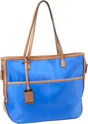 Bulldog BDP-057 Tote Style Nylon Purse with Holster Electric Blue