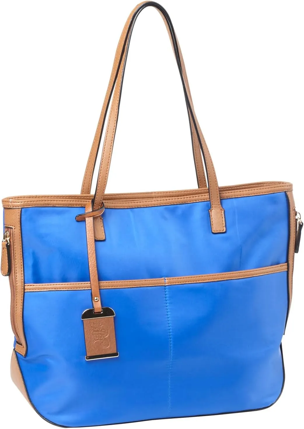 Bulldog BDP-057 Tote Style Nylon Purse with Holster Electric Blue
