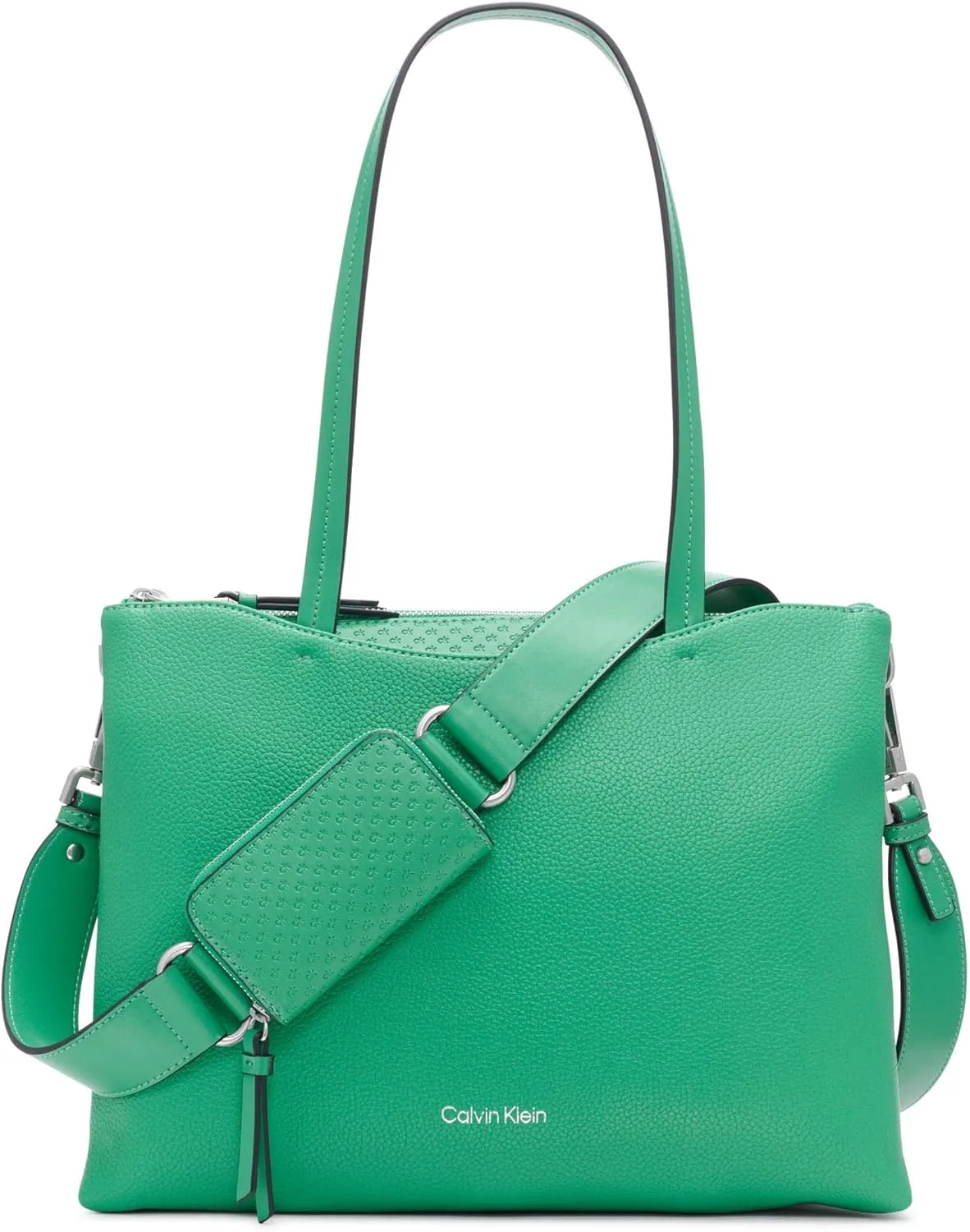 Calvin Klein Chrome Organizational 2 in 1 Tote