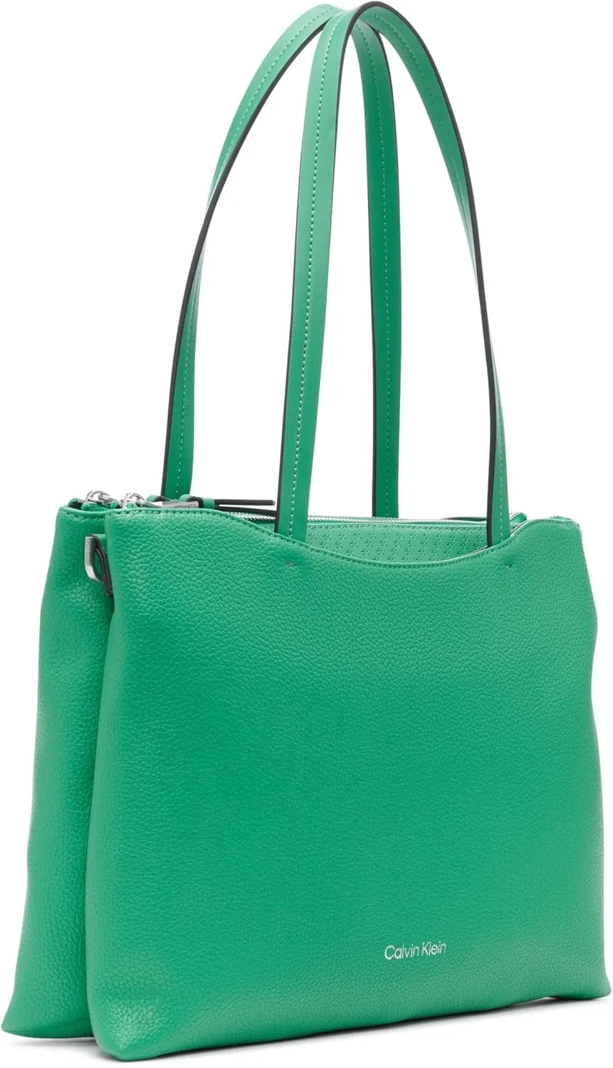 Calvin Klein Chrome Organizational 2 in 1 Tote