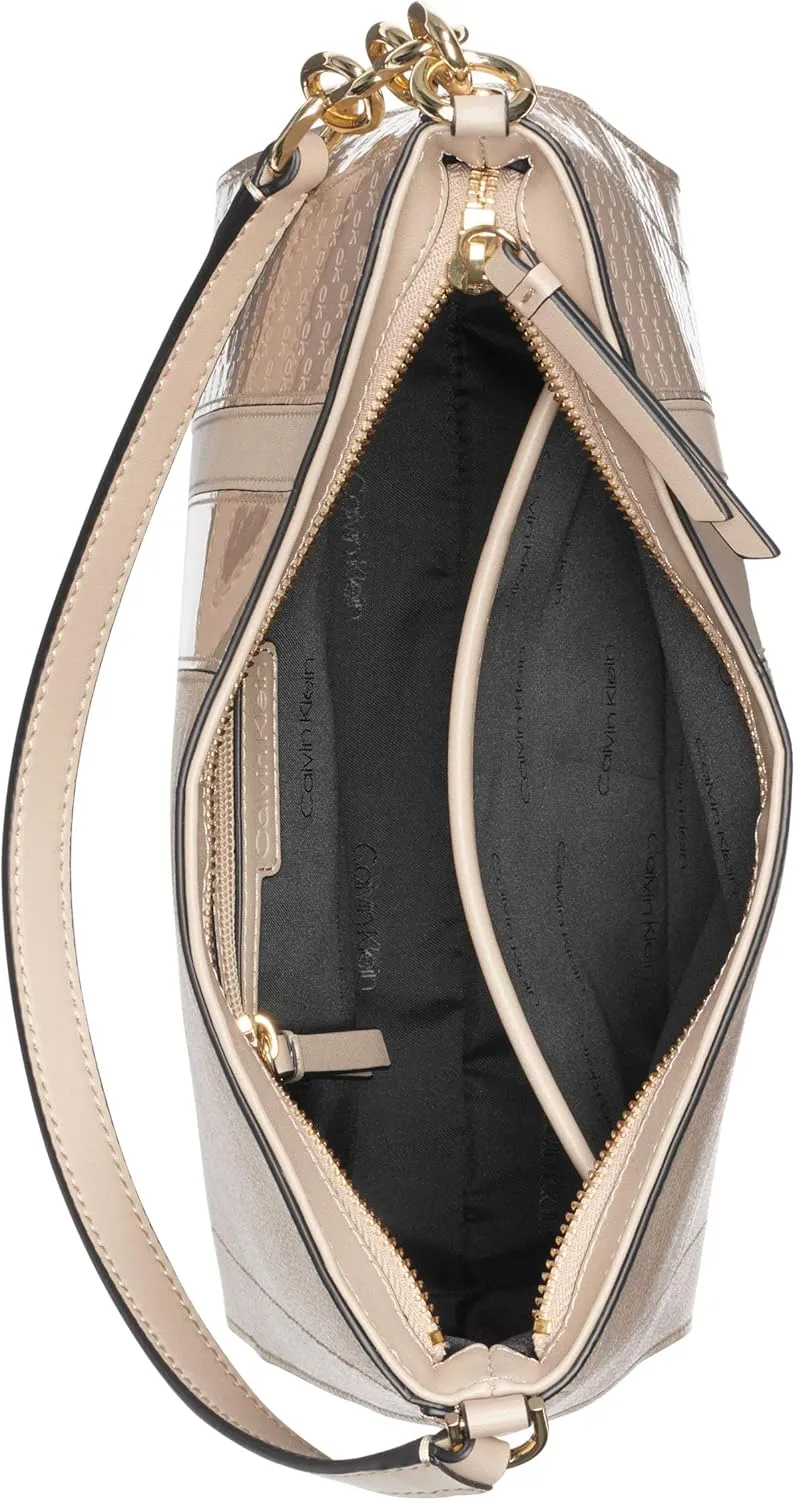 Calvin Klein Nova Chain Hobo Shoulder Bag